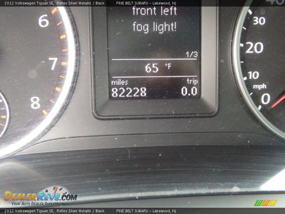 2012 Volkswagen Tiguan SE Reflex Silver Metallic / Black Photo #27