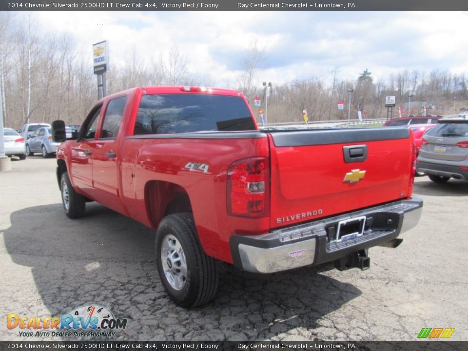 2014 Chevrolet Silverado 2500HD LT Crew Cab 4x4 Victory Red / Ebony Photo #4