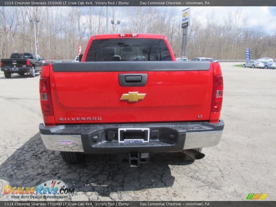 2014 Chevrolet Silverado 2500HD LT Crew Cab 4x4 Victory Red / Ebony Photo #5