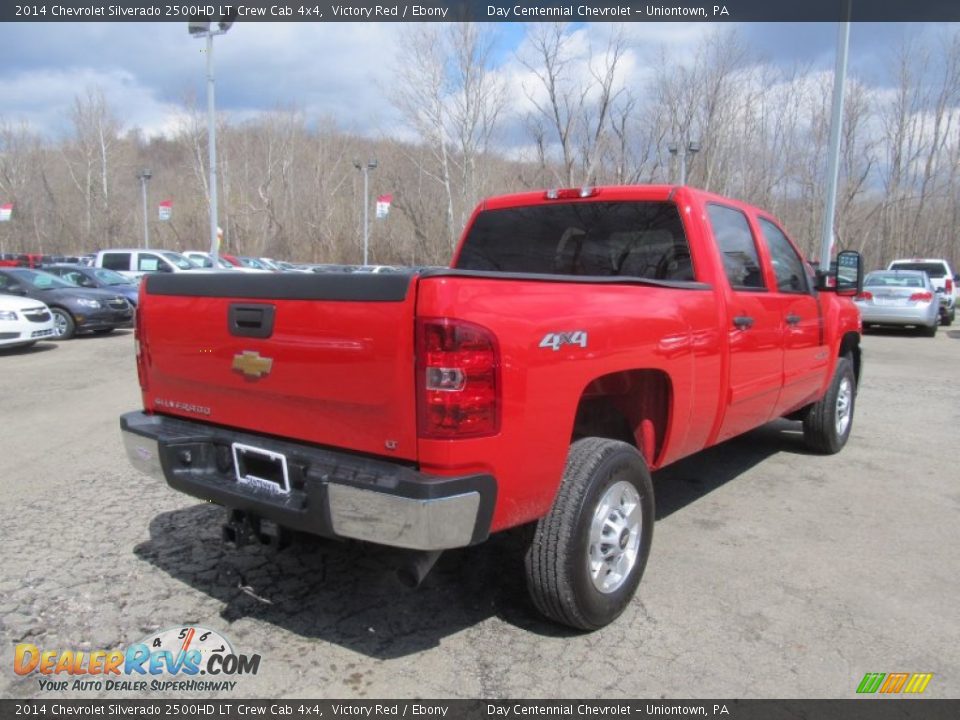 2014 Chevrolet Silverado 2500HD LT Crew Cab 4x4 Victory Red / Ebony Photo #6