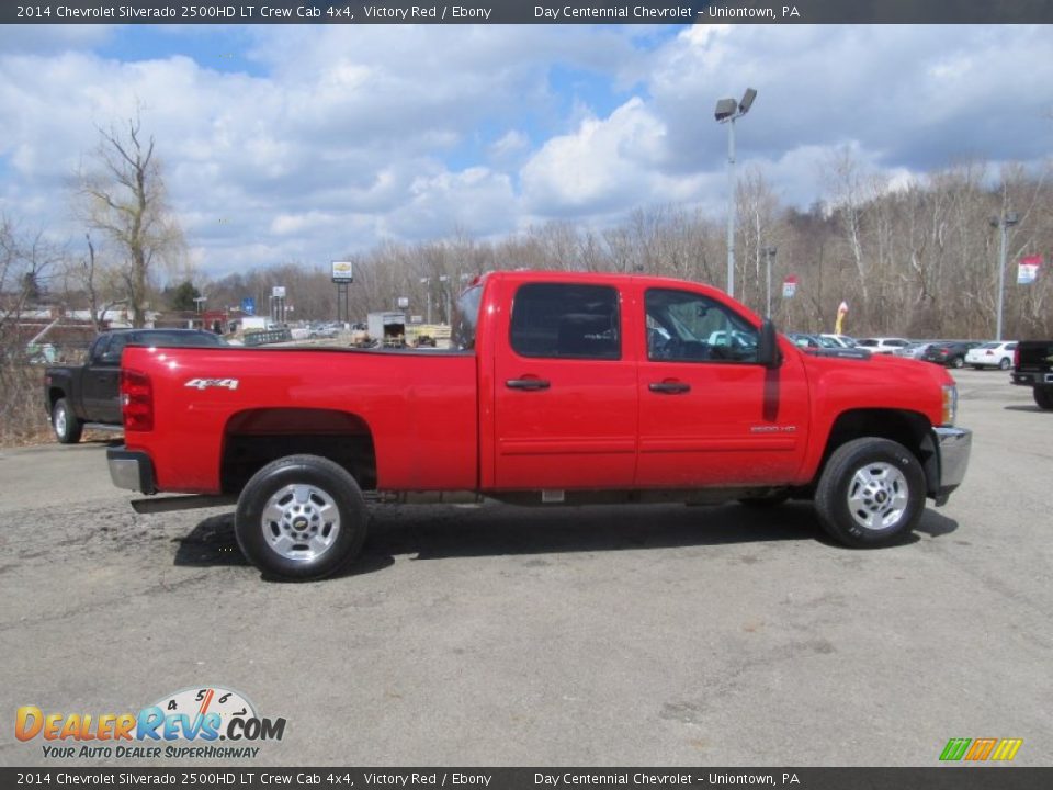Victory Red 2014 Chevrolet Silverado 2500HD LT Crew Cab 4x4 Photo #9