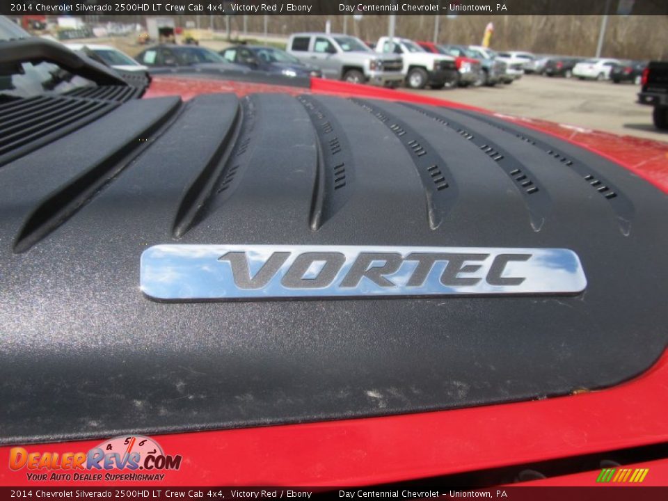 2014 Chevrolet Silverado 2500HD LT Crew Cab 4x4 Victory Red / Ebony Photo #10