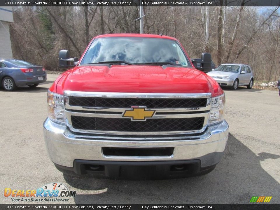 2014 Chevrolet Silverado 2500HD LT Crew Cab 4x4 Victory Red / Ebony Photo #12