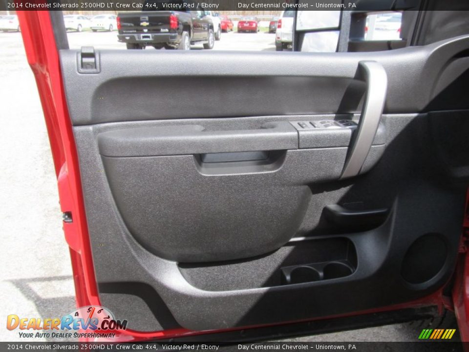 2014 Chevrolet Silverado 2500HD LT Crew Cab 4x4 Victory Red / Ebony Photo #13