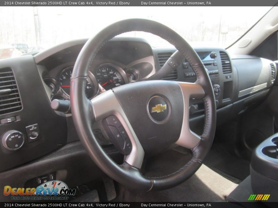 2014 Chevrolet Silverado 2500HD LT Crew Cab 4x4 Steering Wheel Photo #16
