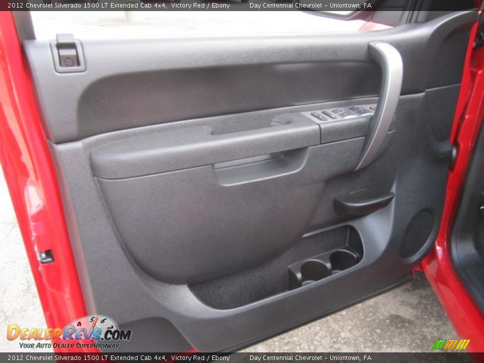 2012 Chevrolet Silverado 1500 LT Extended Cab 4x4 Victory Red / Ebony Photo #13