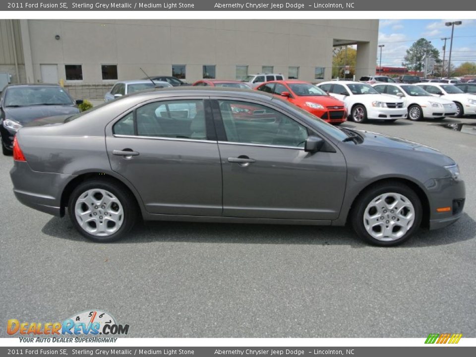2011 Ford Fusion SE Sterling Grey Metallic / Medium Light Stone Photo #6