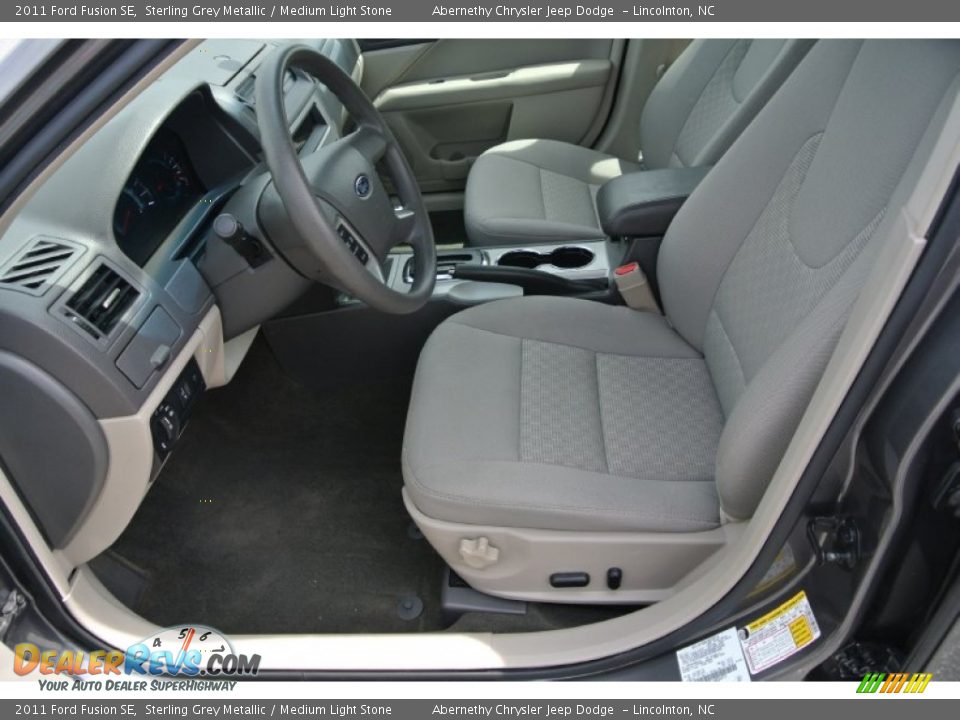 2011 Ford Fusion SE Sterling Grey Metallic / Medium Light Stone Photo #8