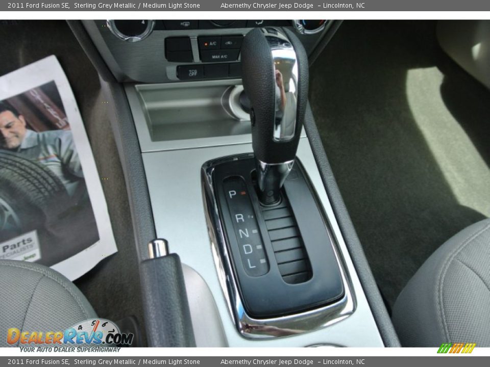 2011 Ford Fusion SE Sterling Grey Metallic / Medium Light Stone Photo #13