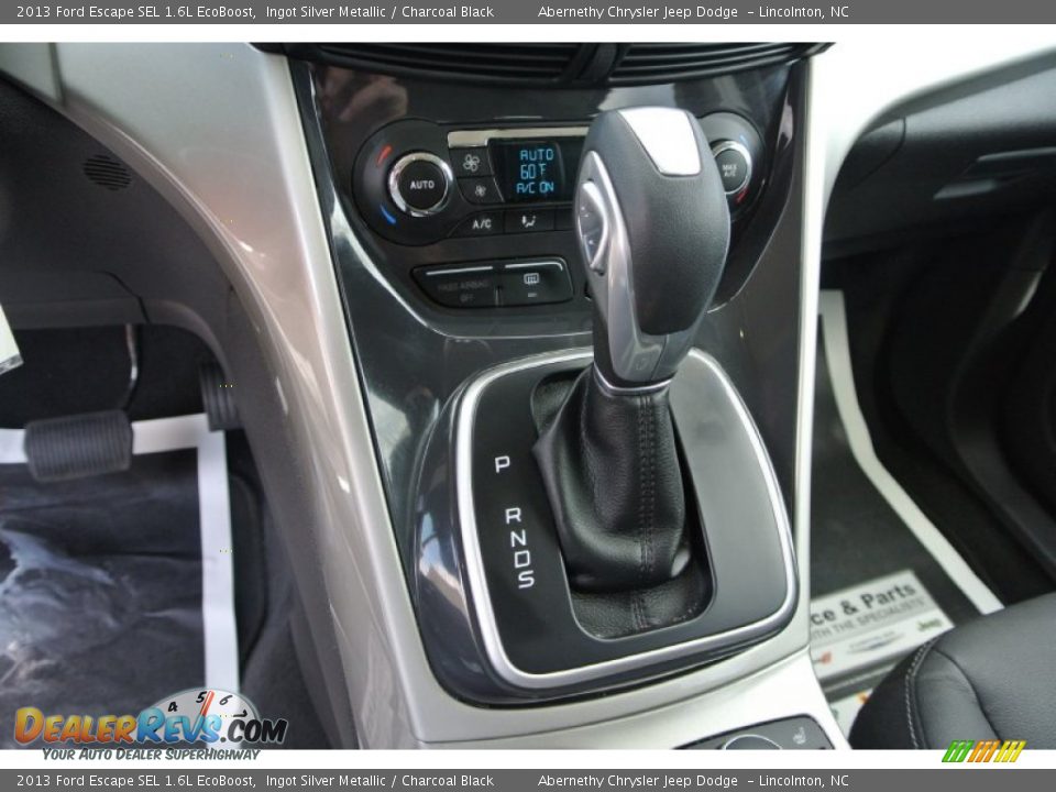 2013 Ford Escape SEL 1.6L EcoBoost Ingot Silver Metallic / Charcoal Black Photo #13