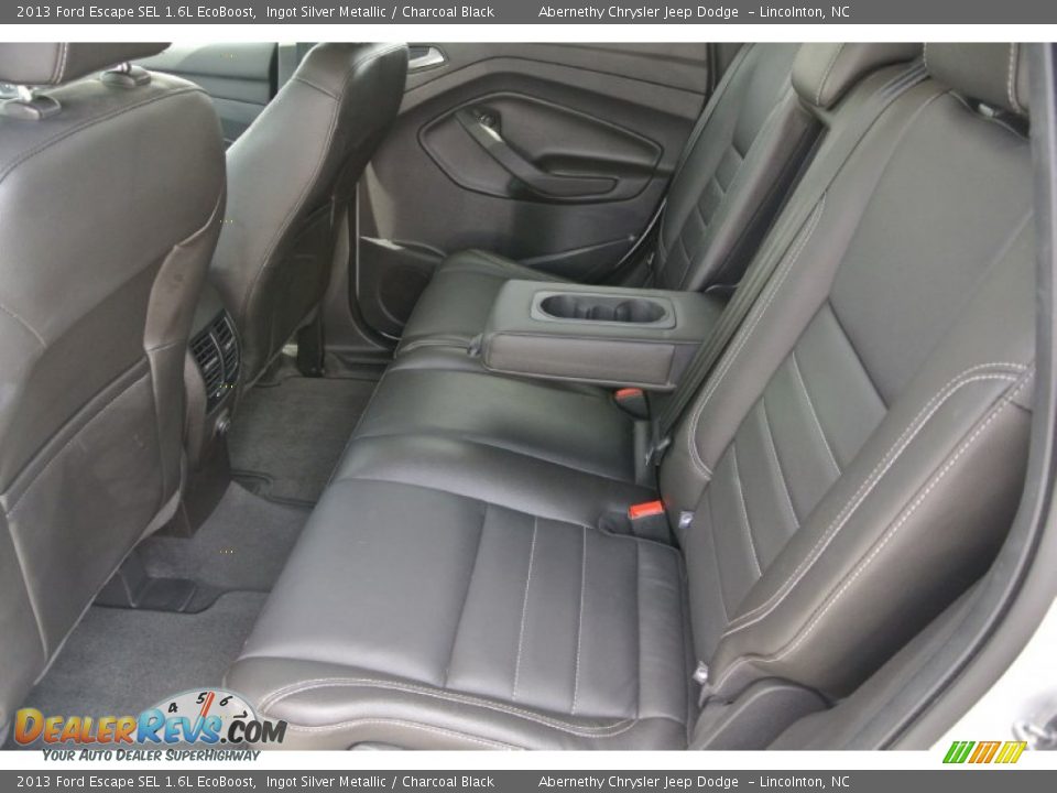 2013 Ford Escape SEL 1.6L EcoBoost Ingot Silver Metallic / Charcoal Black Photo #19