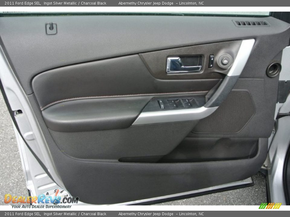 2011 Ford Edge SEL Ingot Silver Metallic / Charcoal Black Photo #11