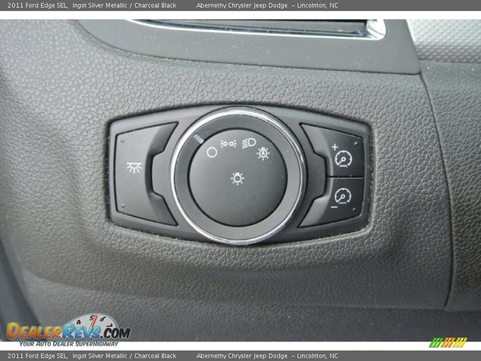 2011 Ford Edge SEL Ingot Silver Metallic / Charcoal Black Photo #13