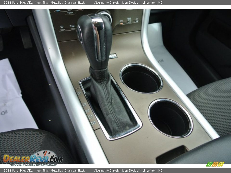 2011 Ford Edge SEL Ingot Silver Metallic / Charcoal Black Photo #14