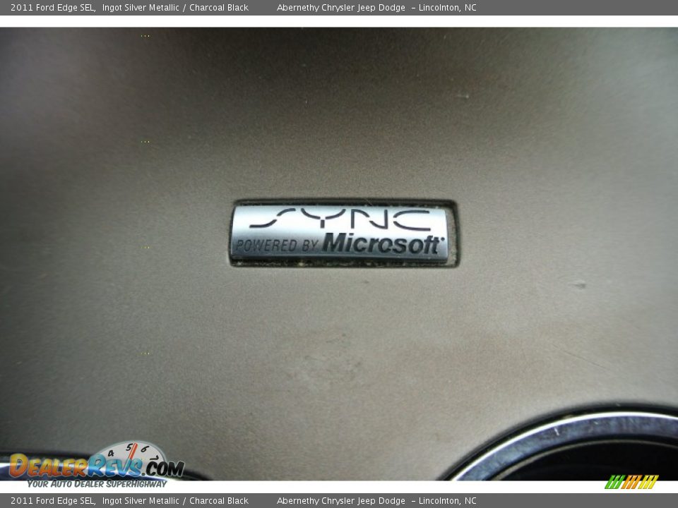 2011 Ford Edge SEL Ingot Silver Metallic / Charcoal Black Photo #15