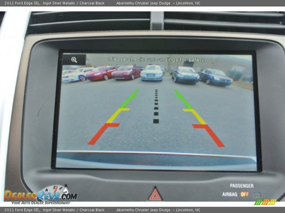 2011 Ford Edge SEL Ingot Silver Metallic / Charcoal Black Photo #18