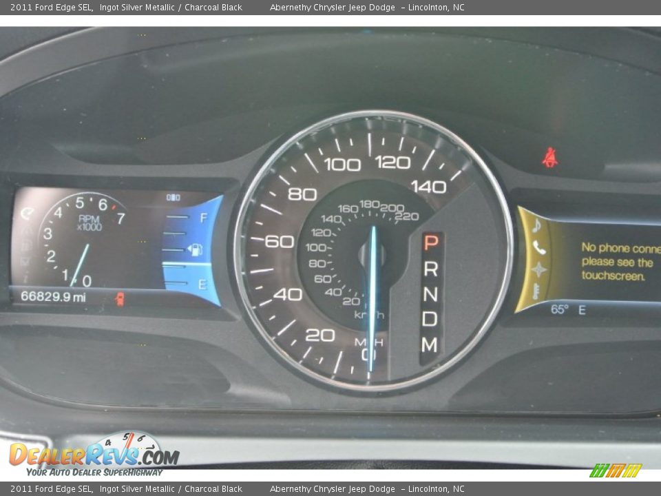 2011 Ford Edge SEL Ingot Silver Metallic / Charcoal Black Photo #21
