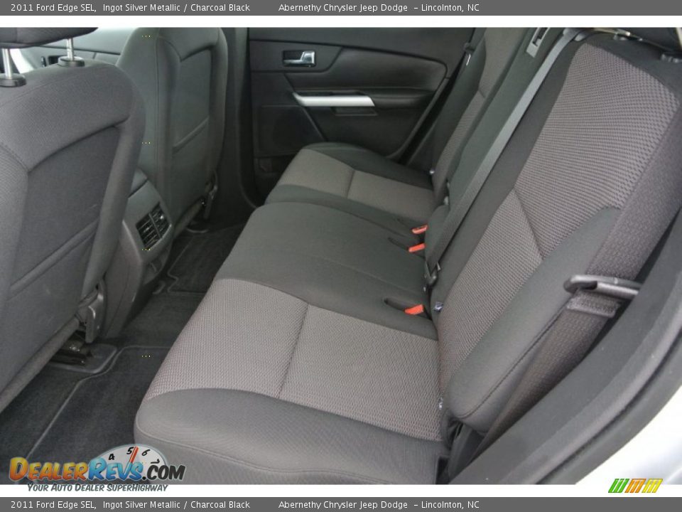 2011 Ford Edge SEL Ingot Silver Metallic / Charcoal Black Photo #22