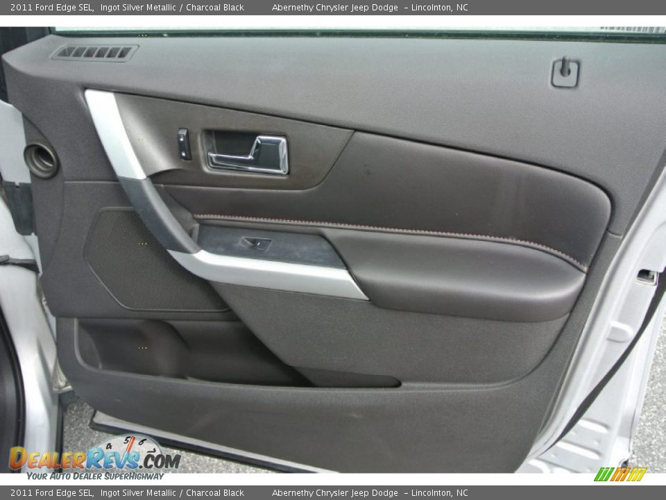 2011 Ford Edge SEL Ingot Silver Metallic / Charcoal Black Photo #26