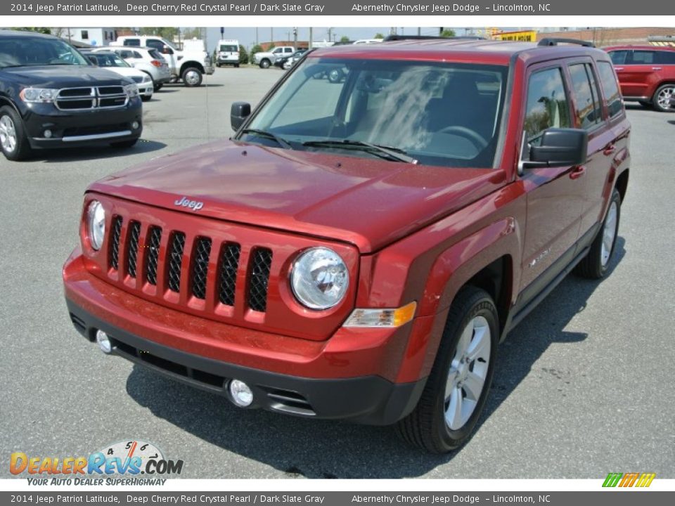 2014 Jeep Patriot Latitude Deep Cherry Red Crystal Pearl / Dark Slate Gray Photo #1