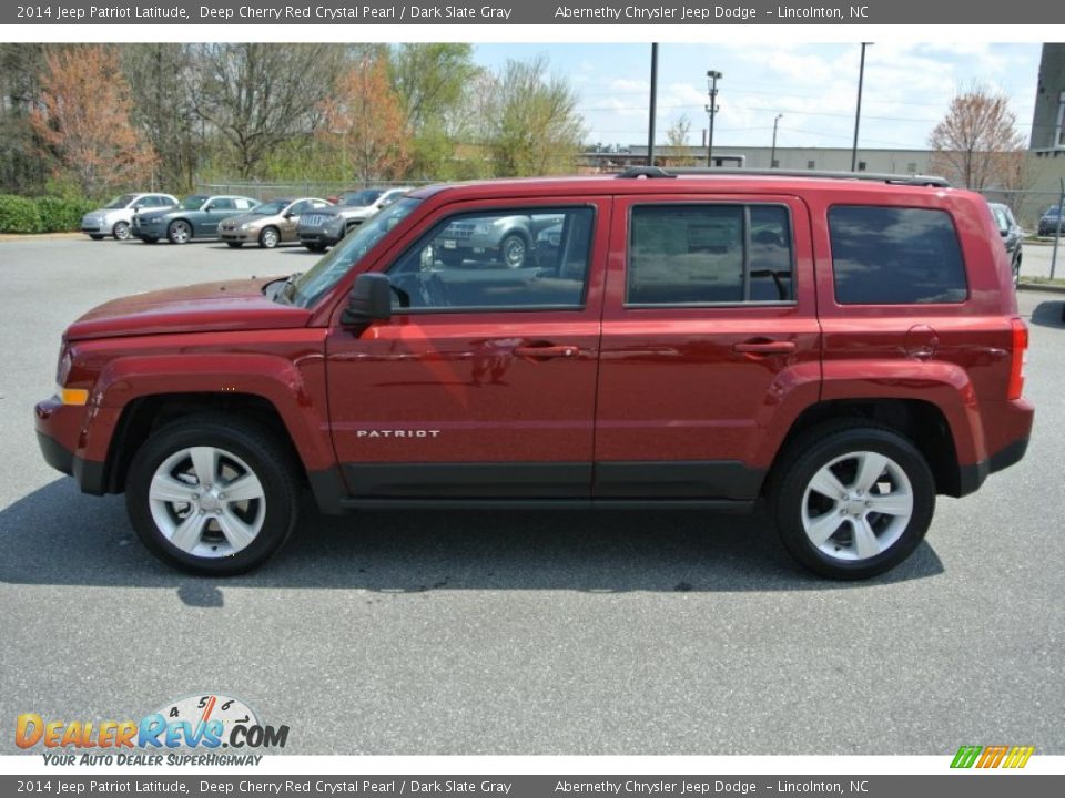 2014 Jeep Patriot Latitude Deep Cherry Red Crystal Pearl / Dark Slate Gray Photo #3