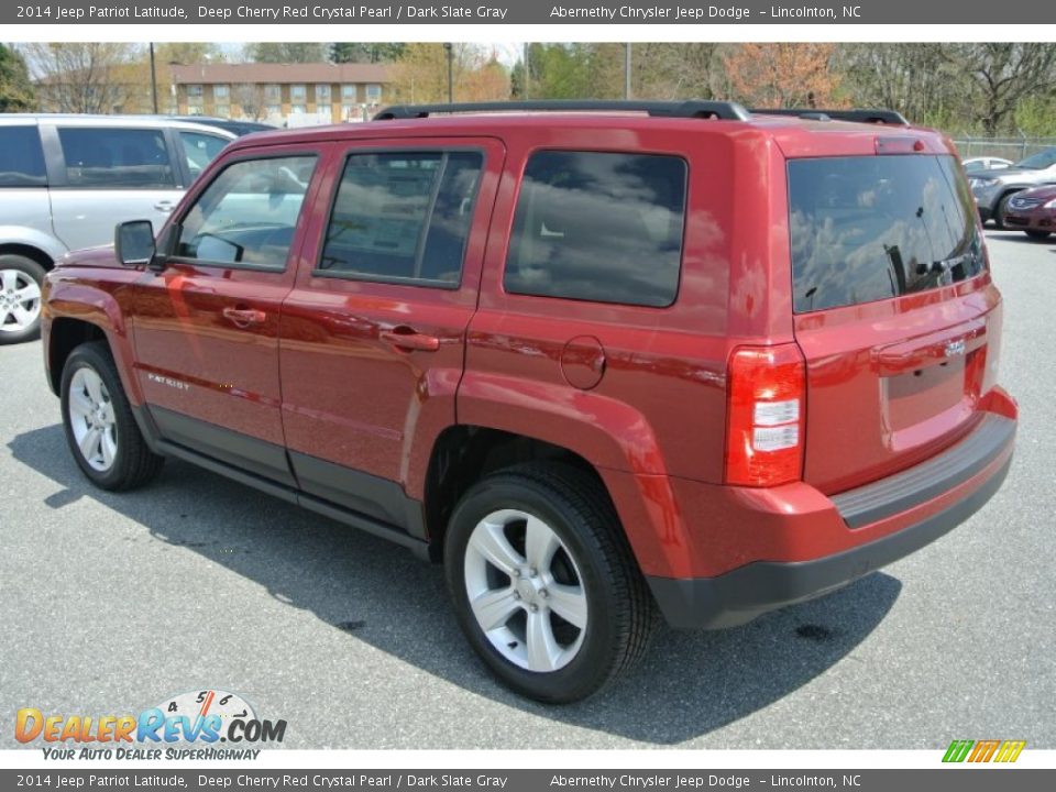 2014 Jeep Patriot Latitude Deep Cherry Red Crystal Pearl / Dark Slate Gray Photo #4