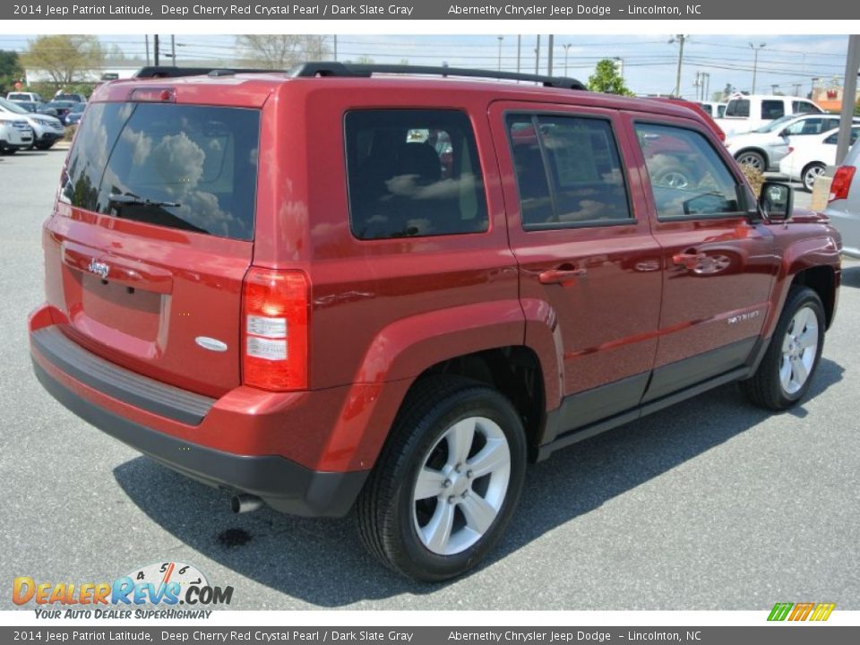 2014 Jeep Patriot Latitude Deep Cherry Red Crystal Pearl / Dark Slate Gray Photo #5