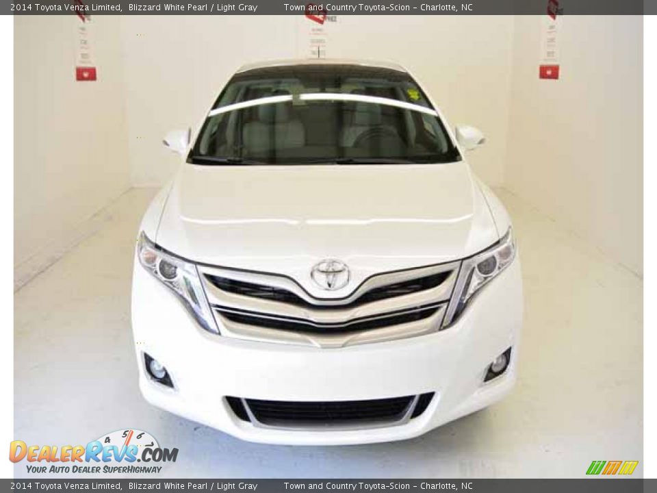 2014 Toyota Venza Limited Blizzard White Pearl / Light Gray Photo #2
