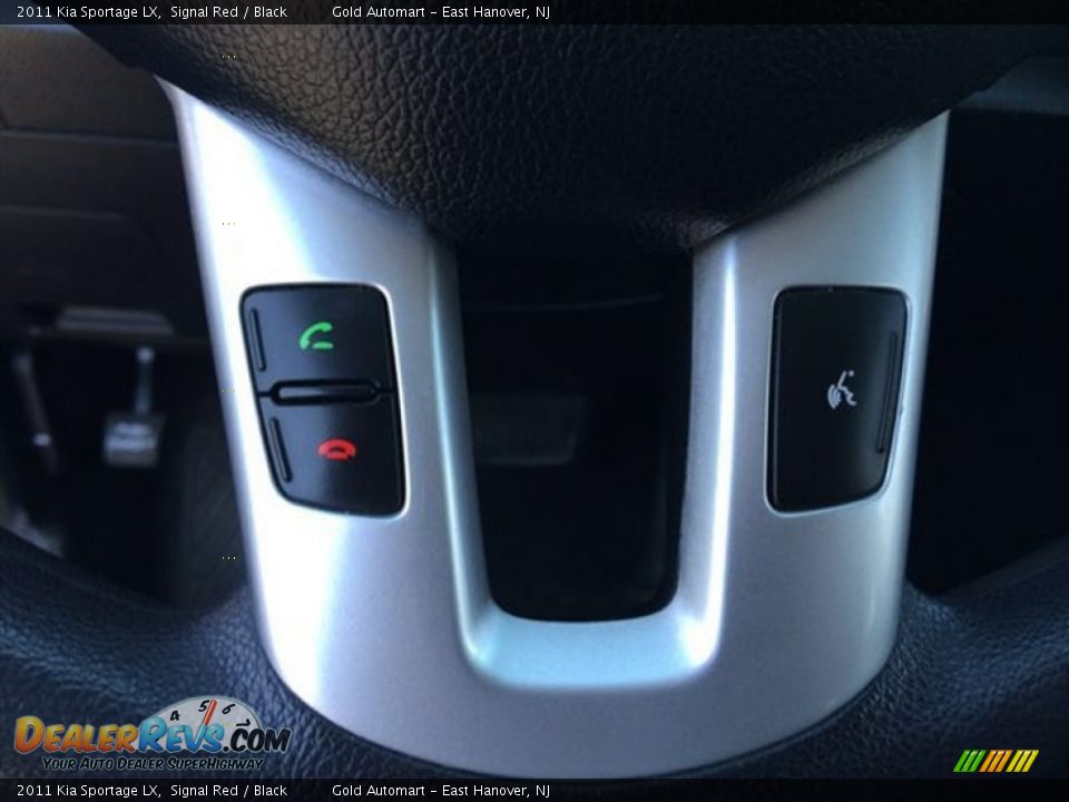 2011 Kia Sportage LX Signal Red / Black Photo #11
