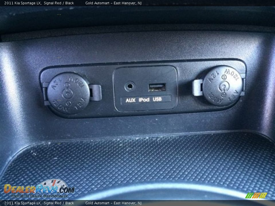 2011 Kia Sportage LX Signal Red / Black Photo #12