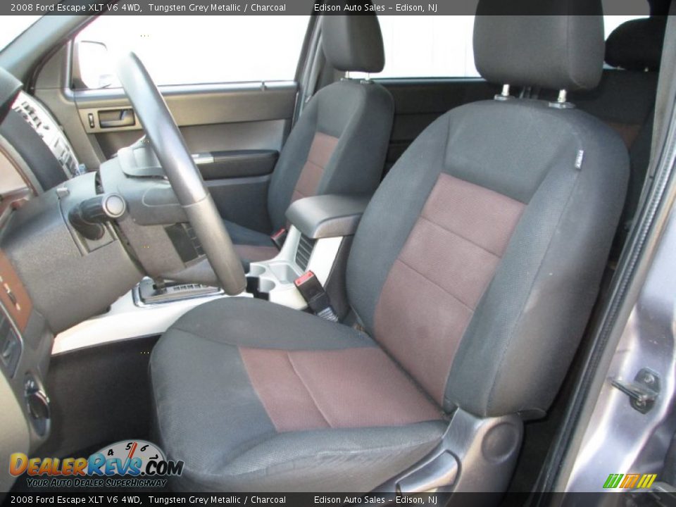 2008 Ford Escape XLT V6 4WD Tungsten Grey Metallic / Charcoal Photo #13