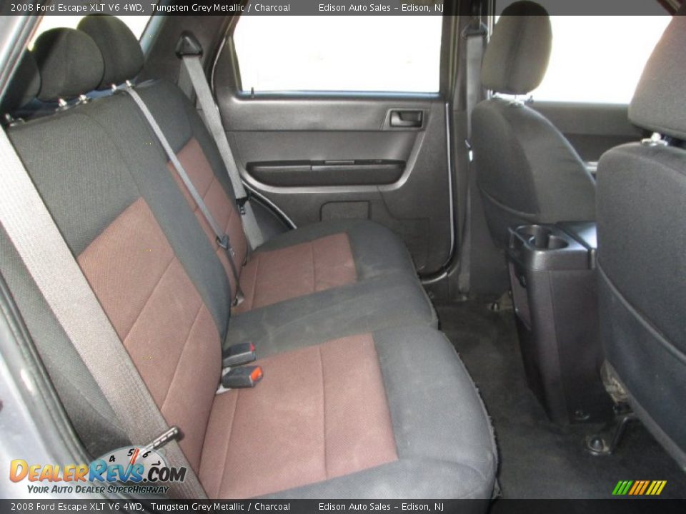 2008 Ford Escape XLT V6 4WD Tungsten Grey Metallic / Charcoal Photo #18