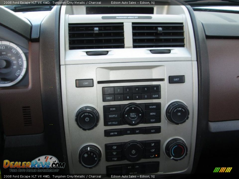 2008 Ford Escape XLT V6 4WD Tungsten Grey Metallic / Charcoal Photo #19