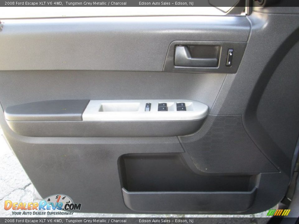 2008 Ford Escape XLT V6 4WD Tungsten Grey Metallic / Charcoal Photo #24