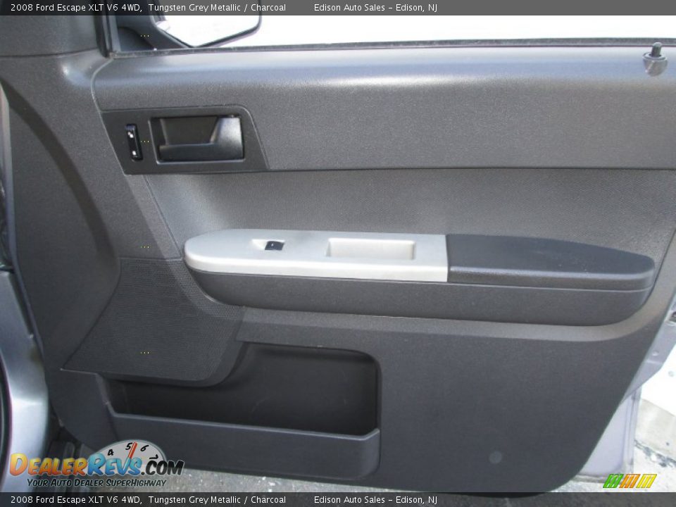 2008 Ford Escape XLT V6 4WD Tungsten Grey Metallic / Charcoal Photo #25