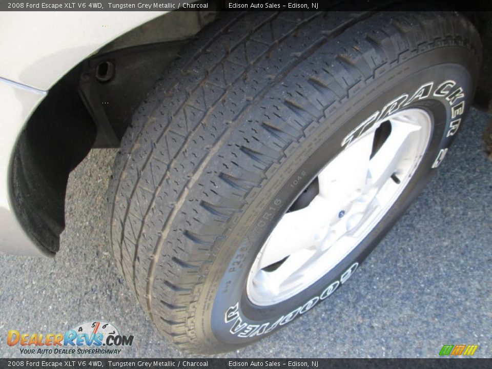2008 Ford Escape XLT V6 4WD Tungsten Grey Metallic / Charcoal Photo #28