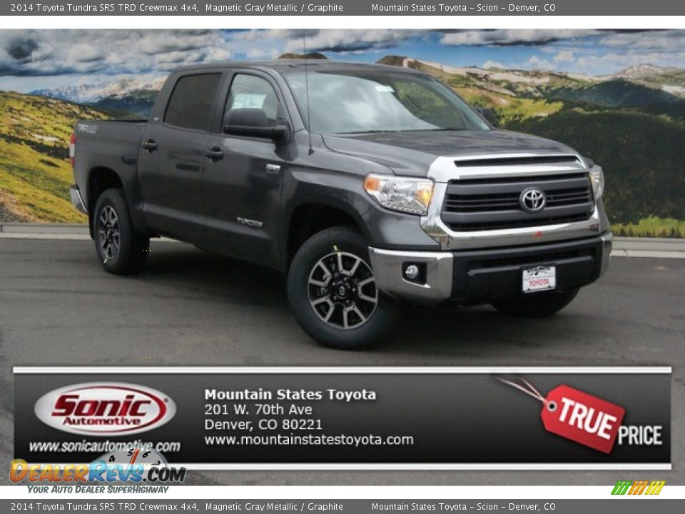 2014 Toyota Tundra SR5 TRD Crewmax 4x4 Magnetic Gray Metallic / Graphite Photo #1