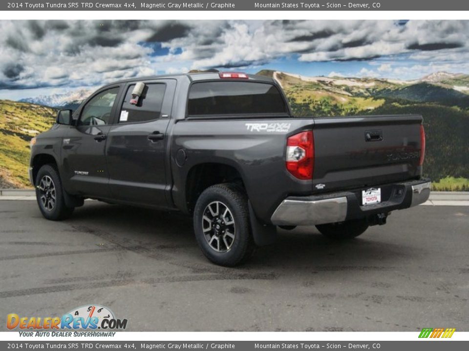 2014 Toyota Tundra SR5 TRD Crewmax 4x4 Magnetic Gray Metallic / Graphite Photo #3