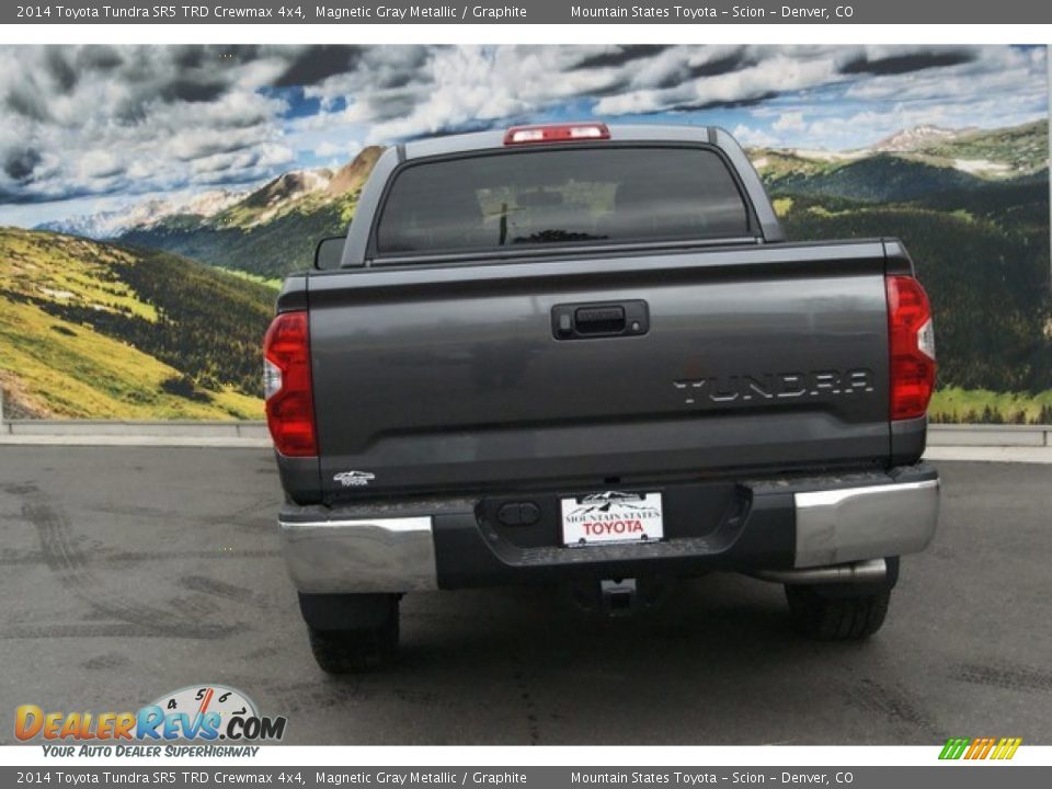2014 Toyota Tundra SR5 TRD Crewmax 4x4 Magnetic Gray Metallic / Graphite Photo #4