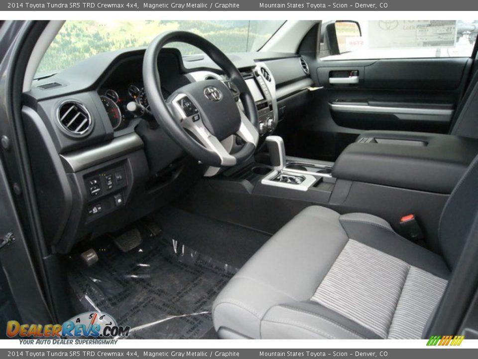 2014 Toyota Tundra SR5 TRD Crewmax 4x4 Magnetic Gray Metallic / Graphite Photo #5