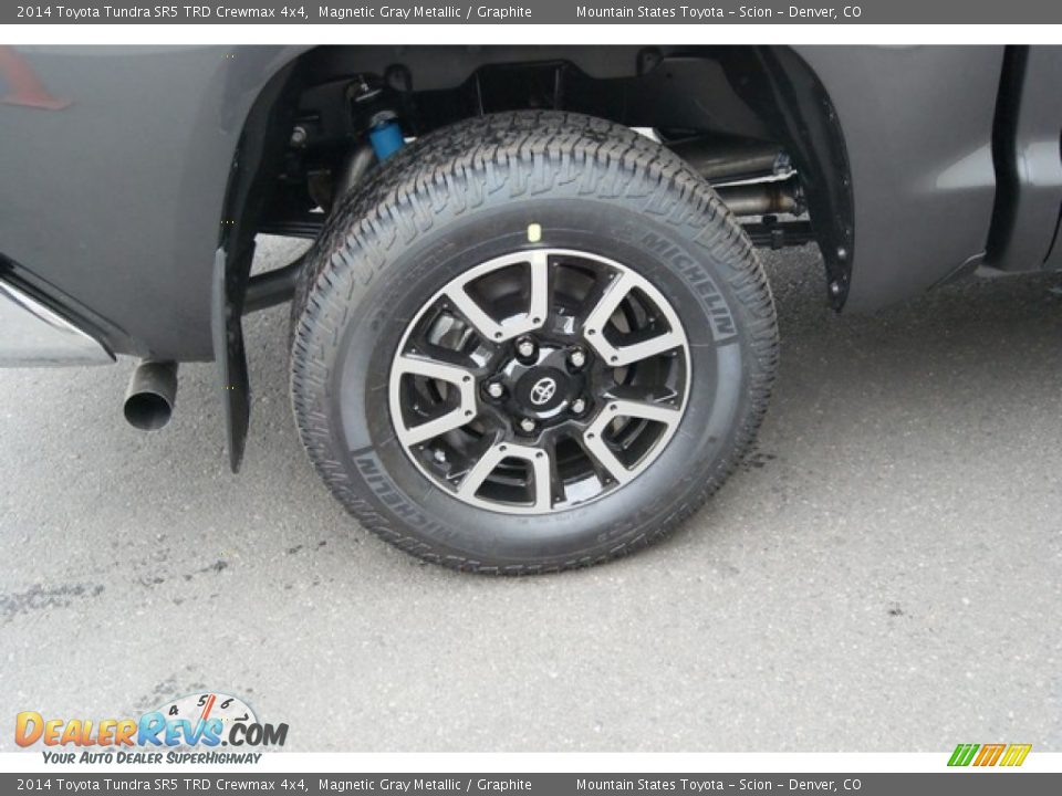 2014 Toyota Tundra SR5 TRD Crewmax 4x4 Magnetic Gray Metallic / Graphite Photo #9