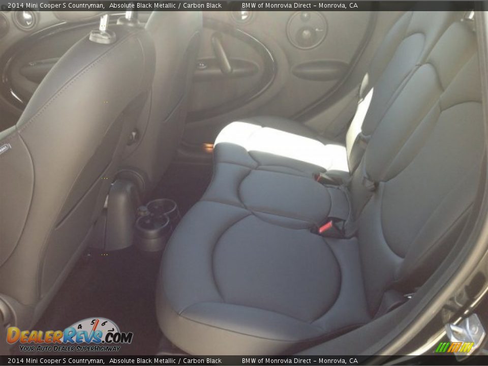 2014 Mini Cooper S Countryman Absolute Black Metallic / Carbon Black Photo #4