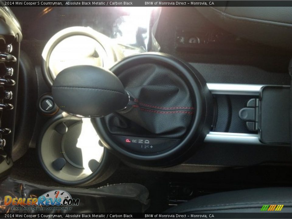2014 Mini Cooper S Countryman Absolute Black Metallic / Carbon Black Photo #8