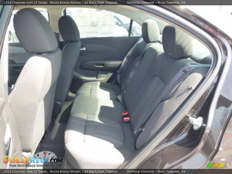 2014 Chevrolet Sonic LT Sedan Mocha Bronze Metallic / Jet Black/Dark Titanium Photo #12