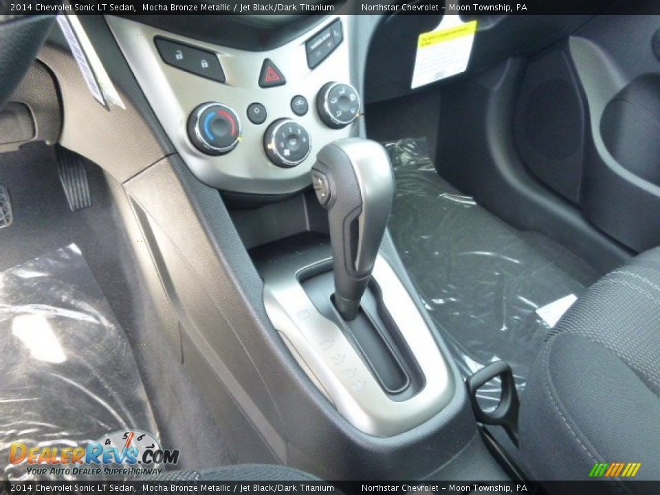 2014 Chevrolet Sonic LT Sedan Mocha Bronze Metallic / Jet Black/Dark Titanium Photo #16