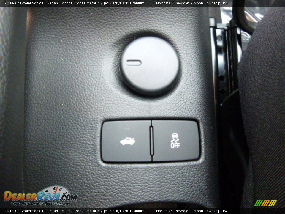 2014 Chevrolet Sonic LT Sedan Mocha Bronze Metallic / Jet Black/Dark Titanium Photo #17
