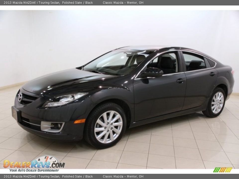 2013 Mazda MAZDA6 i Touring Sedan Polished Slate / Black Photo #3