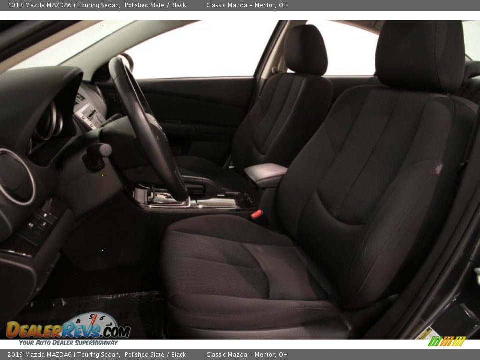 2013 Mazda MAZDA6 i Touring Sedan Polished Slate / Black Photo #5
