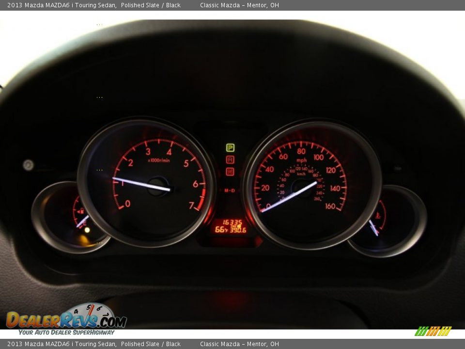 2013 Mazda MAZDA6 i Touring Sedan Polished Slate / Black Photo #7