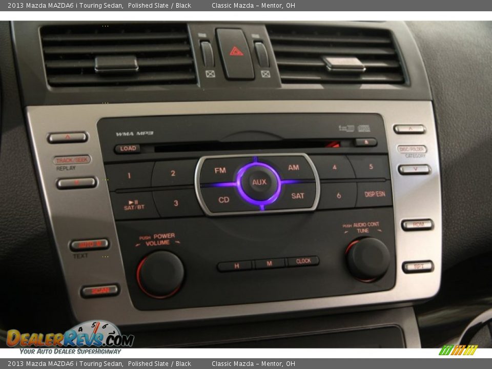 2013 Mazda MAZDA6 i Touring Sedan Polished Slate / Black Photo #9